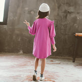 Spring Autumn Kids Girls Dress Cotton Clothes-TB00917-Veeddydropshipping